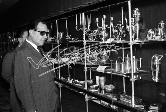 Fiera Campionaria di Vicenza 1955. Pellicola - negativo bianco e nero f.to mm 24X36