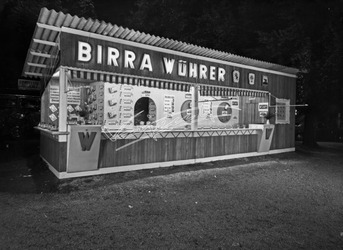 Fiera Campionaria di Vicenza 1952 Chiosco della Birra W&uuml;hrer