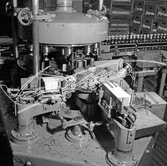 Demanio Acque di Recoaro. Pellicola - negativo bianco e nero - f.to mm 60x60