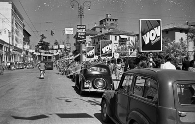 Fiera Campionaria di Vicenza 1953 Viale Roma