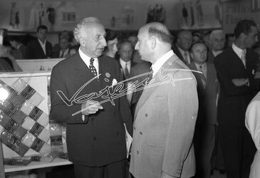 Fiera Campionaria di Vicenza 1954 Mario Scelba Ministro 