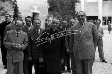 Fiera Campionaria di Vicenza 1948 Carlo Zinato Vescovo di Vicenza 