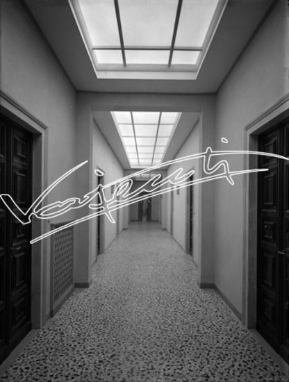 Vescovado. lastra di vetro - negativo bianco e nero fto mm 180x240