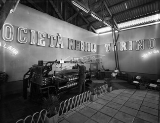 Fiera Campionaria di Vicenza 1949 Stand della Società Nebiolo Fiera Campionaria di Vicenza 1949 Stand della Società Nebiolo