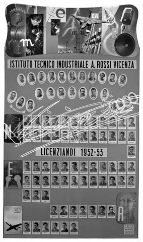 Istituto Industriale Statale A. Rossi. pellicola - negativa B&N f.to mm 60x60