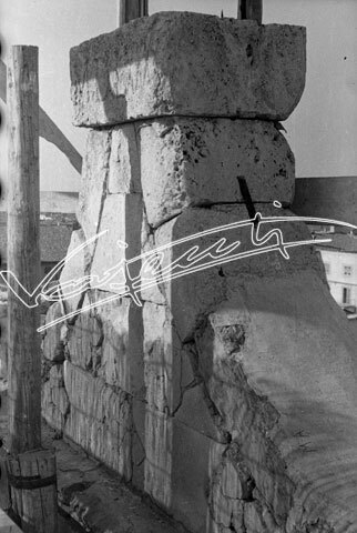 Cattedrale di Vicenza : Restauro 1945-1950. pellicola-negativo bianco e nero-24X36