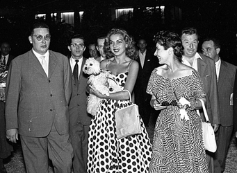 Abbe Lane e Xavier Cugat