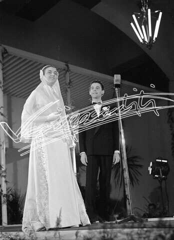 Fiera Campionaria di Vicenza 1952: Moda. lastra di vetro - negativo bianco e nero fto mm 90x120