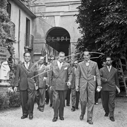 Fiera Campionaria di Vicenza 1953 Mostra della Produttività Convegno ENPI Fiera Campionaria di Vicenza 1953 Mostra della Produttività Convegno ENPI