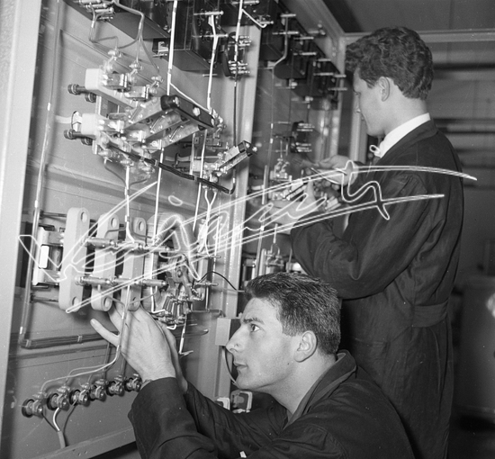 Istituto Industriale Statale A. Rossi. pellicola - negativa B&N f.to mm 60x60