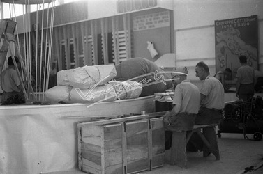 Fiera Campionaria di Vicenza 1949 Allestimento padiglioni