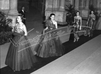 Fiera Campionaria di Vicenza 1951 Alta Moda al Teatro Olimpico