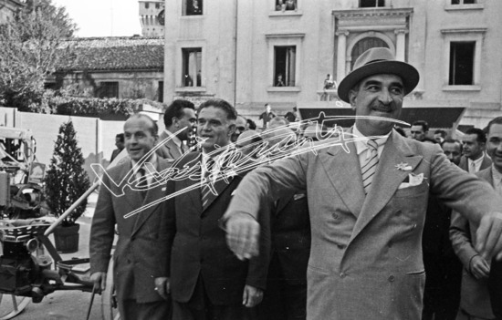 Fiera Campionaria di Vicenza 1948 : Inaugurazione. Pellicola - negativo bianco e nero f.to mm 24X36