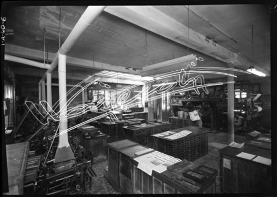 Il Giornale di Vicenza : Tipografia. pellicola-negativo bianco e nero-13X18