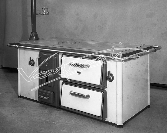 Smalteria Metallurgica Veneta. Lastra di vetro - negativo bianco e nero - f.to mm 180x240