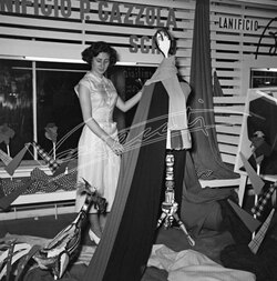 Fiera Campionaria di Vicenza 1951 Stand Lanificio Cazzola Fiera Campionaria di Vicenza 1951 Stand Lanificio Cazzola
