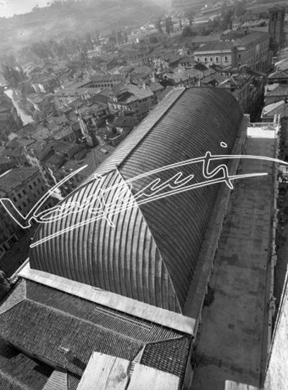 Basilica Palladiana : restauro 1947-1951. 1 negativo bianco e nero : lastra di vetro ; 180x240 mm