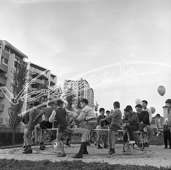 Campo Marzo. Pellicola - negativo bianco e nero - f.to mm 60x60