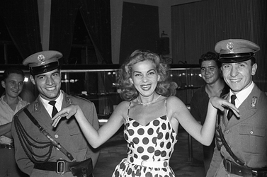 Abbe Lane e Xavier Cugat