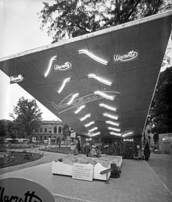 Fiera Campionaria di Vicenza 1949 Stand Lanificio Marzotto Fiera Campionaria di Vicenza 1949 Stand Lanificio Marzotto