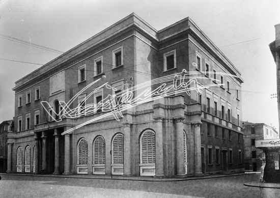 Regie Poste e Telegrafi. lastra di vetro - negativo bianco e nero fto mm 90x120