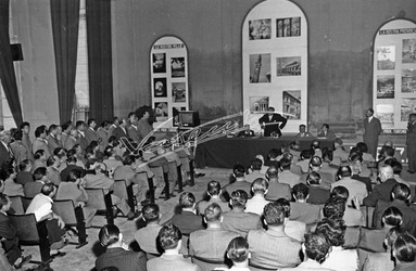 Fiera Campionaria di Vicenza 1953 Mostra della Produttività Convegno Fiera Campionaria di Vicenza 1953 Mostra della Produttività Convegno