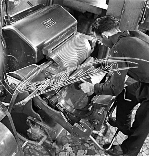 Il Giornale di Vicenza : Tipografia. pellicola - negativo bianco e nero fto mm 60x60