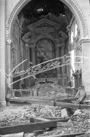 Cattedrale di Vicenza : Restauro 1945-1950. pellicola - negativo bianco e nero fto mm 60x90