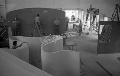 Fiera Campionaria di Vicenza 1949 Allestimento padiglioni