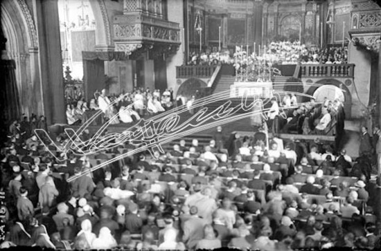 Vescovo Rodolfi. lastra di vetro - negativo bianco e nero fto mm 100x150