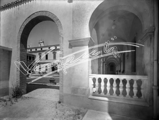 Vescovado. lastra di vetro - negativo bianco e nero fto mm 180x240