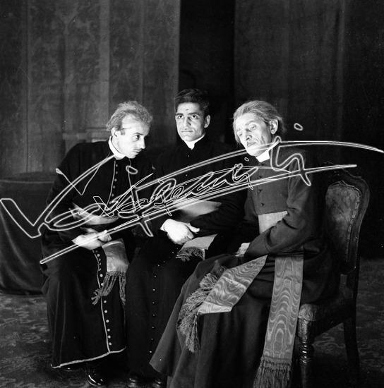 Patronato Leone XIII: Commedia Santità. Pellicola - negativo bianco e nero fto mm 60x60