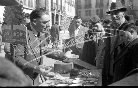 Piazza dei Signori. pellicola - negativo bianco e nero fto mm 24X36