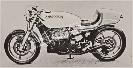 Moto Laverda Breganze : Mod. 1000 V6. digitale bianco e nero 23 MB