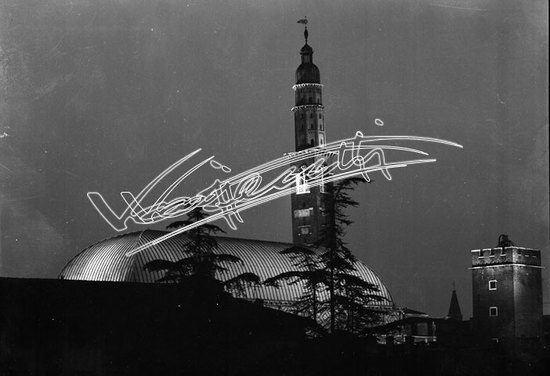 Basilica Palladiana. pellicola - negativo bianco e nero fto mm 130x180