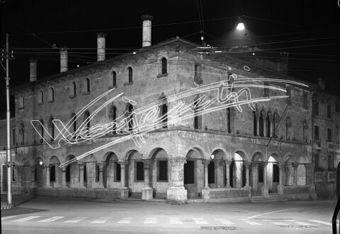 Palazzo Magrè - Angaran. pellicola - negativo bianco e nero fto mm 130x180