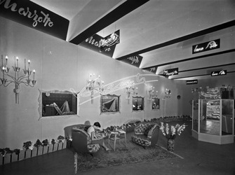 Fiera Campionaria di Vicenza 1951 Stand Lanificio Marzotto