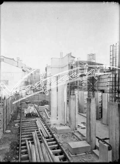 Regie Poste e Telegrafi. lastra di vetro - negativo bianco e nero fto mm 180x240