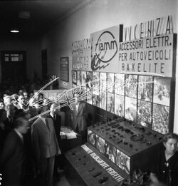 Fiera Campionaria di Vicenza 1946 Stand della ditta Fiamm