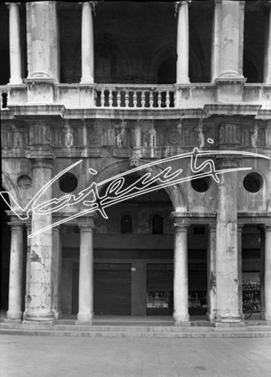 Basilica Palladiana. pellicola - negativo bianco e nero fto mm 130x180