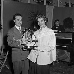 Fiera Campionaria di Vicenza 1953 Spettacolo Rai Fiera Campionaria di Vicenza 1953 Spettacolo Rai