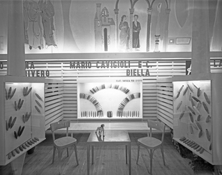 Fiera Campionaria di Vicenza 1950 Stand Mario Cavicioli C. Fiera Campionaria di Vicenza 1950 Stand Mario Cavicioli C.