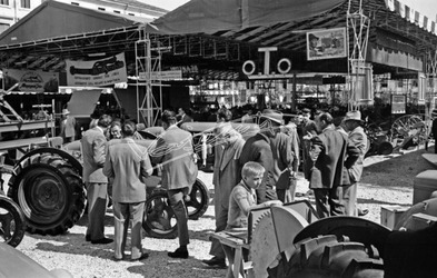 Fiera Campionaria di Vicenza 1953 Meccanizzazione Agricola.