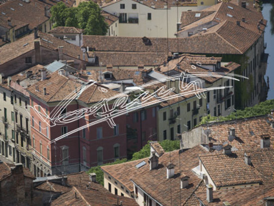 Vicenza : Tetti dalla Torre Bissara. digitale colore 63,5 MB