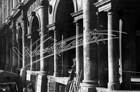 Basilica Palladiana : restauro 1947-1951. pellicola-negativo bianco e nero-24X36
