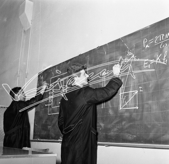 Istituto Industriale Statale A. Rossi. pellicola - negativa B&N f.to mm 60x60