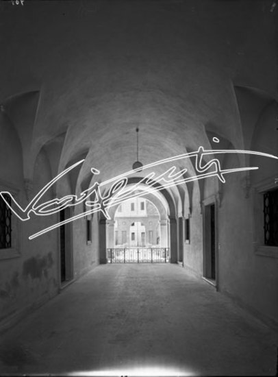 Vescovado. lastra di vetro - negativo bianco e nero fto mm 180x240