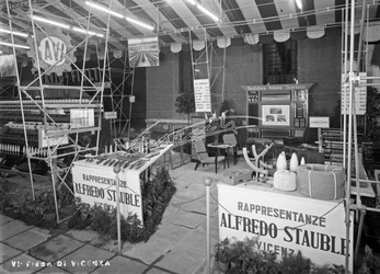 Fiera Campionaria di Vicenza 1951 Stand Alfredo Stauble Rappresentanze
