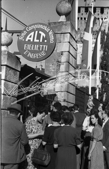 Fiera Campionaria di Vicenza 1948. pellicola-negativo bianco e nero 24X36