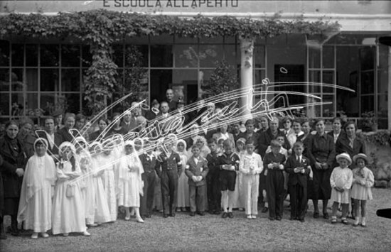 Casa del Sole. lastra di vetro - negativo bianco e nero fto mm 100x150